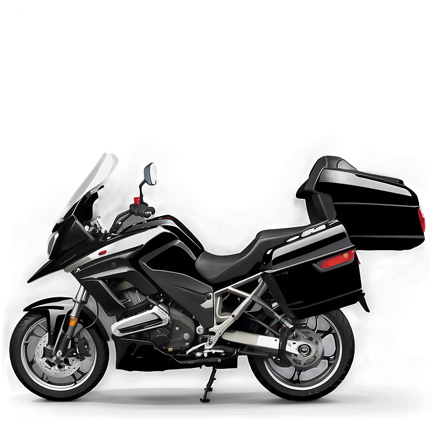 Touring Motorcycle Illustration Png Bdm85