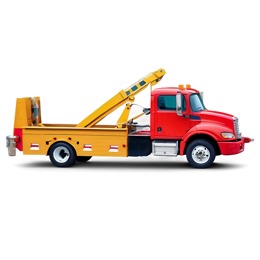 Tow Truck Side Viewpoint Png 16