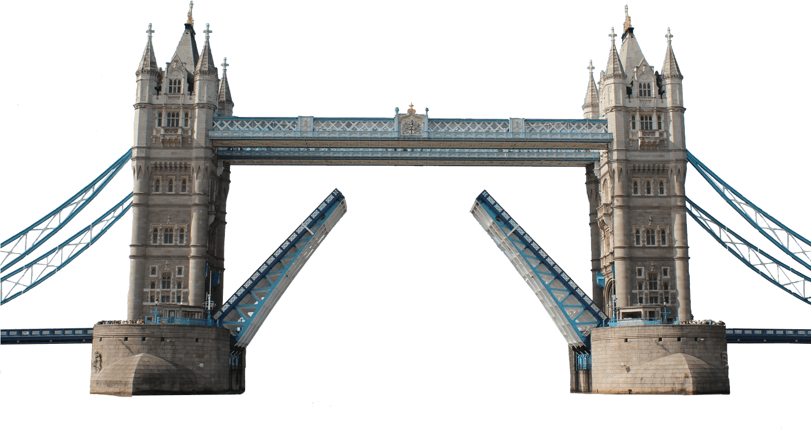 Tower Bridge London Raised Bascules