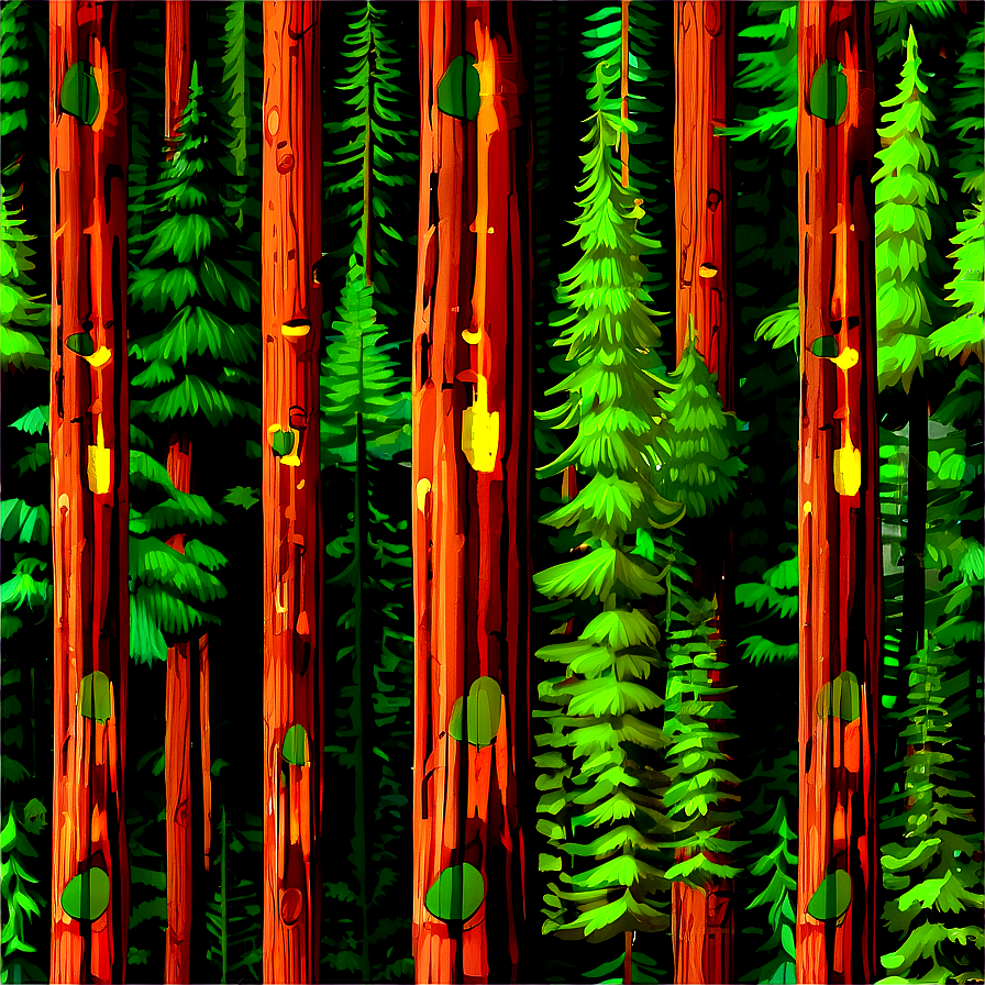 Towering Redwood Trees Png 90