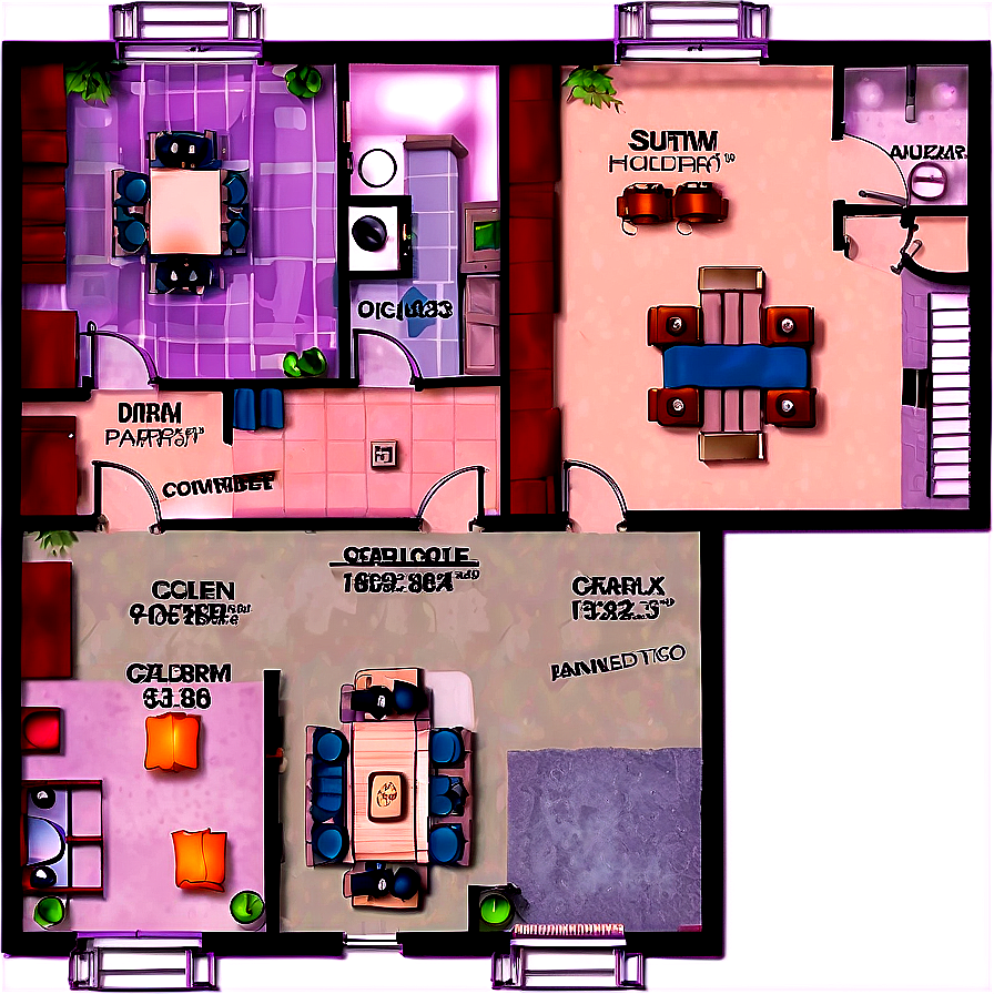 Townhouse Floor Plan Png 06262024