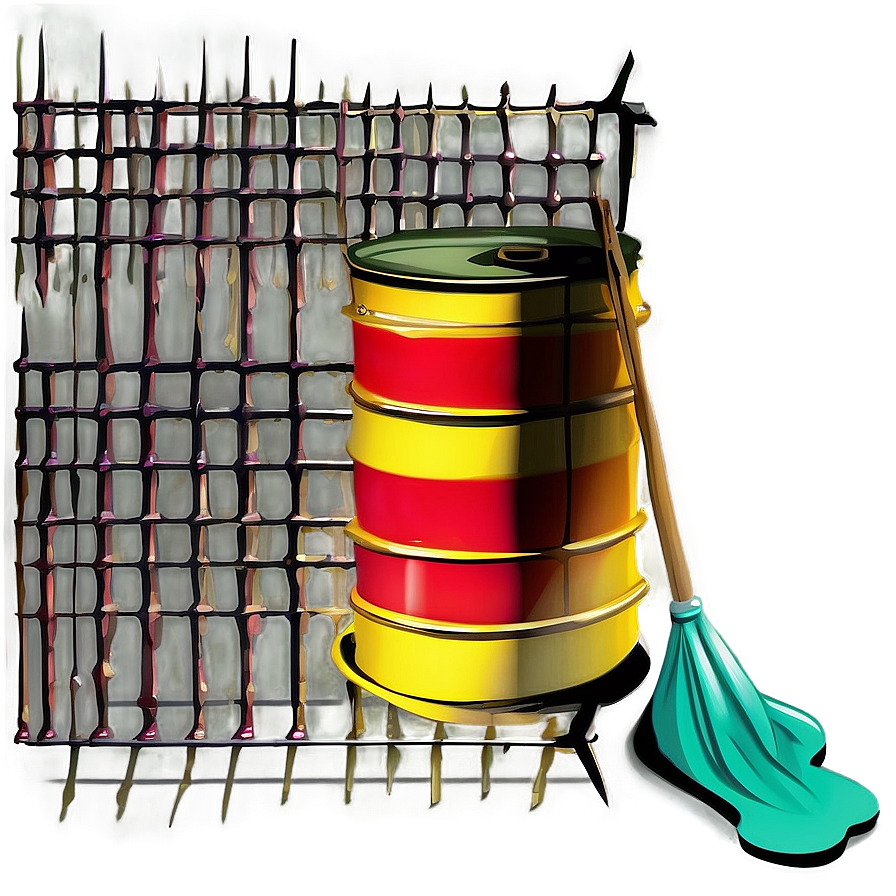 Toxic Waste Drum Spill Png Dnc