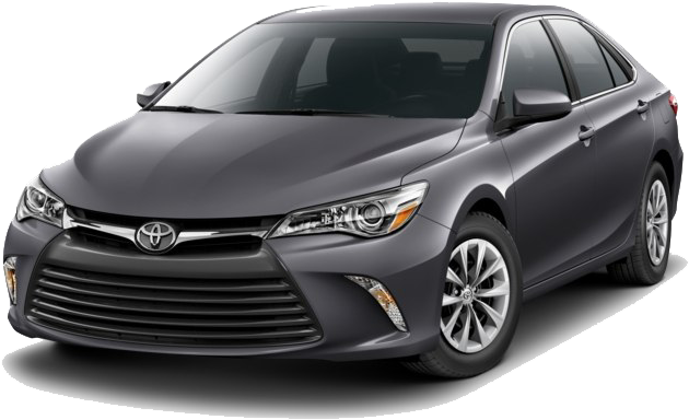 Toyota Camry Sedan Gray Profile View