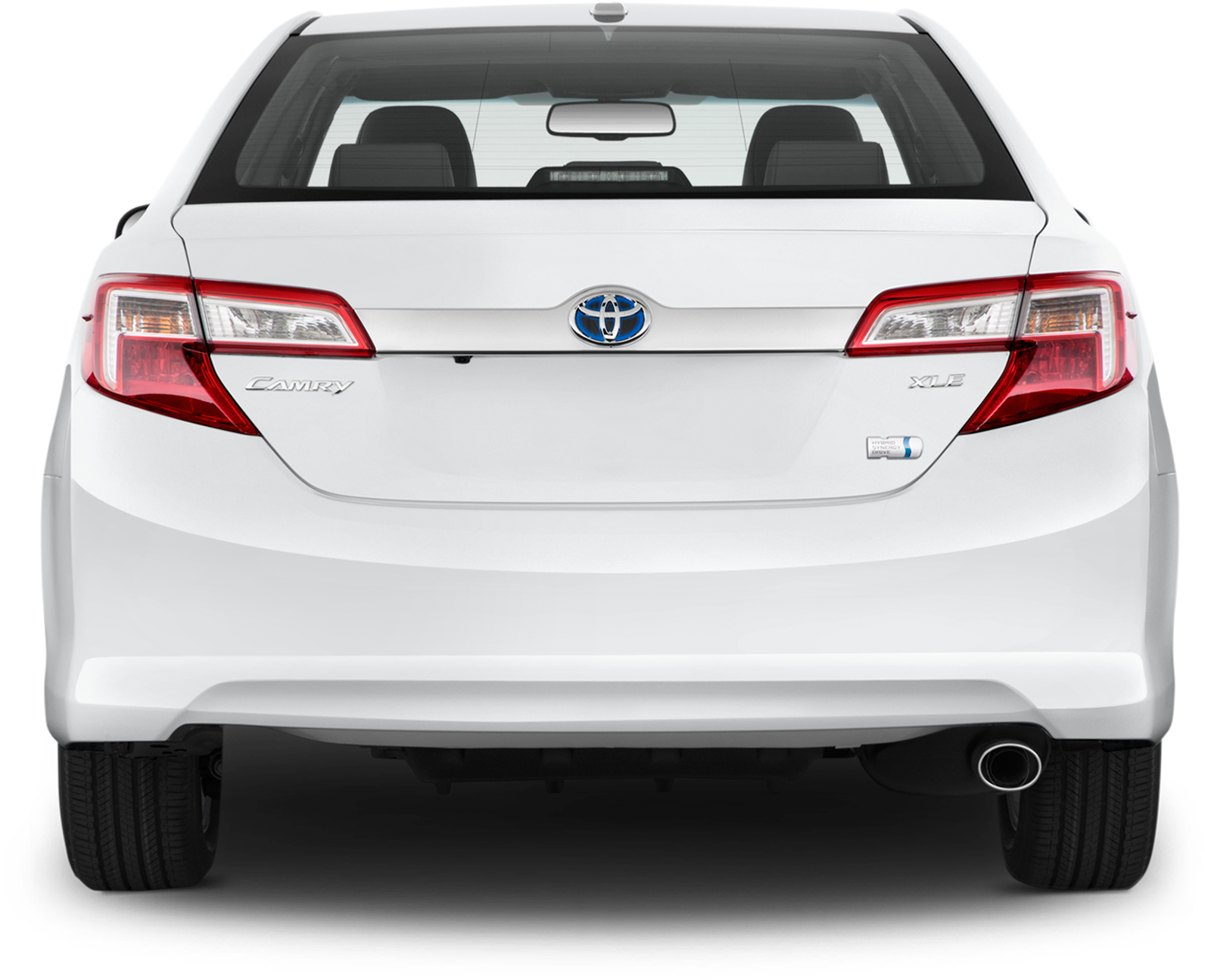 Toyota Camry X L E Rear View