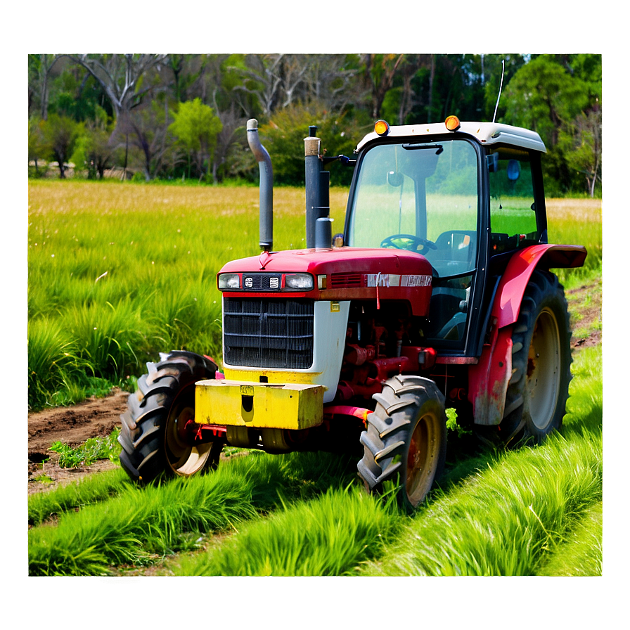 Tractor In Orchard Png Sgs