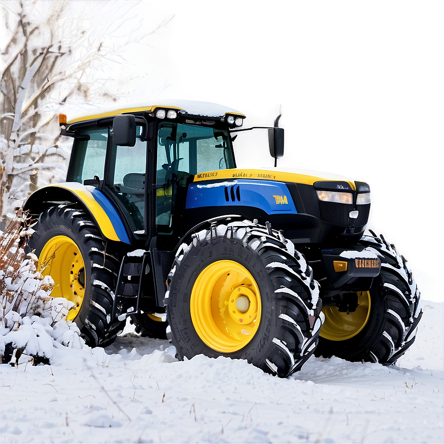 Tractor In Snow Png 23