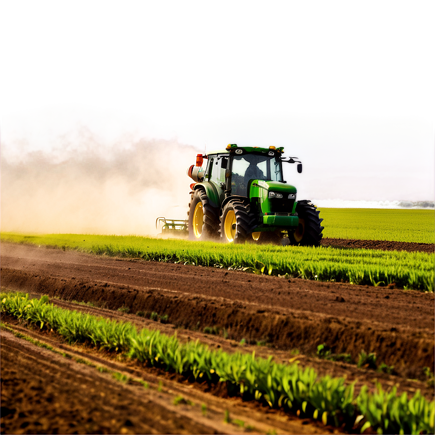 Tractor Spraying Crops Png Dne