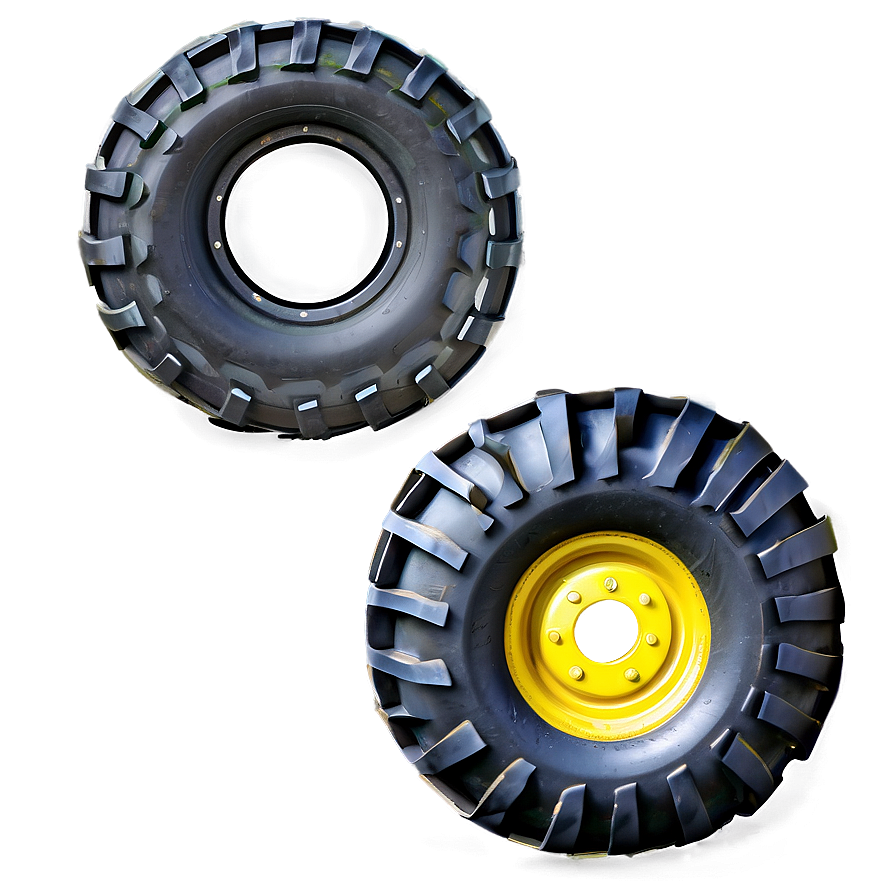 Tractor Tires Png 06122024