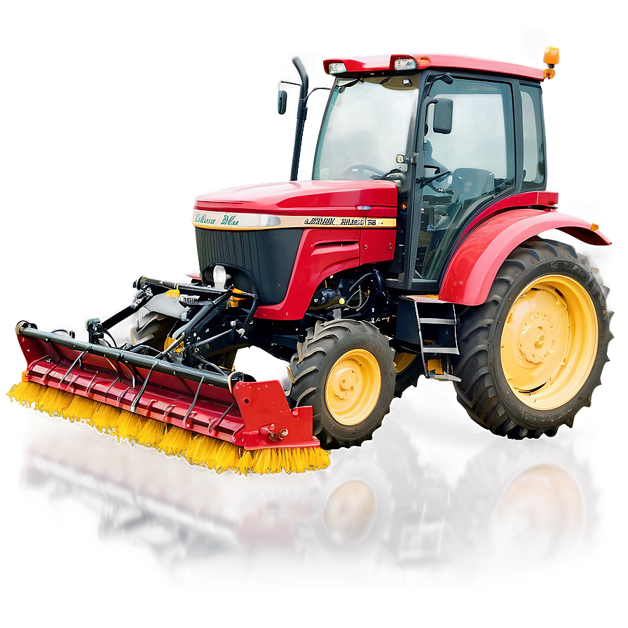 Tractor With Fertilizer Spreader Png Nie