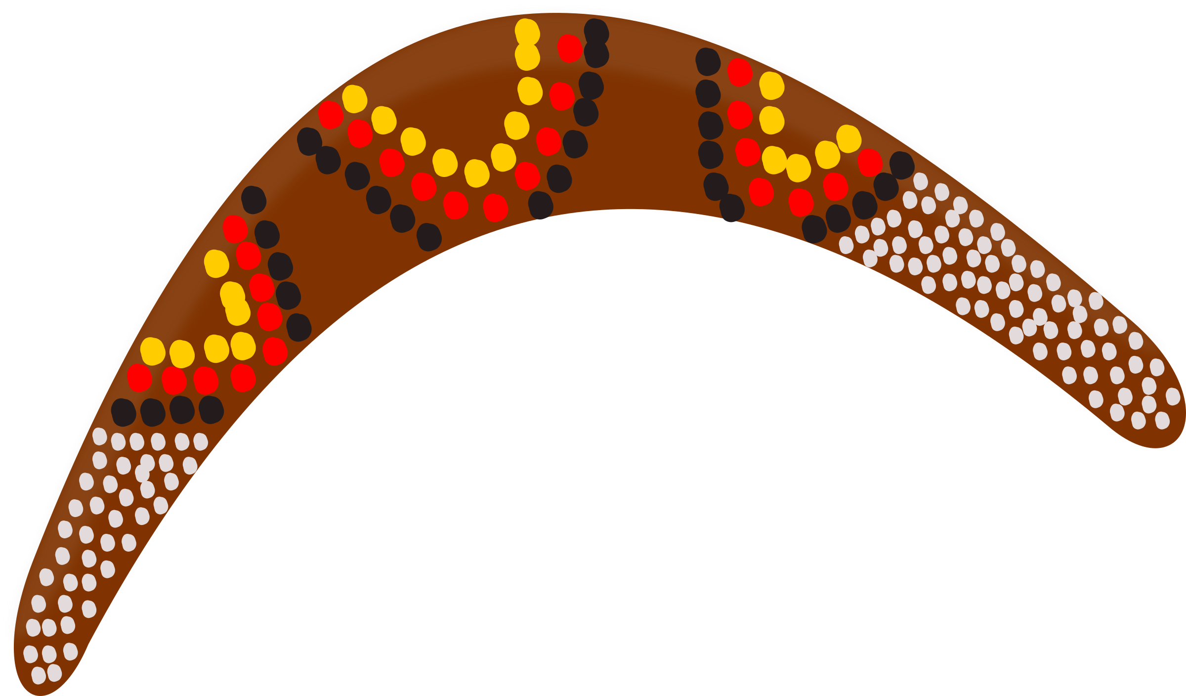 Traditional Aboriginal Boomerang Design