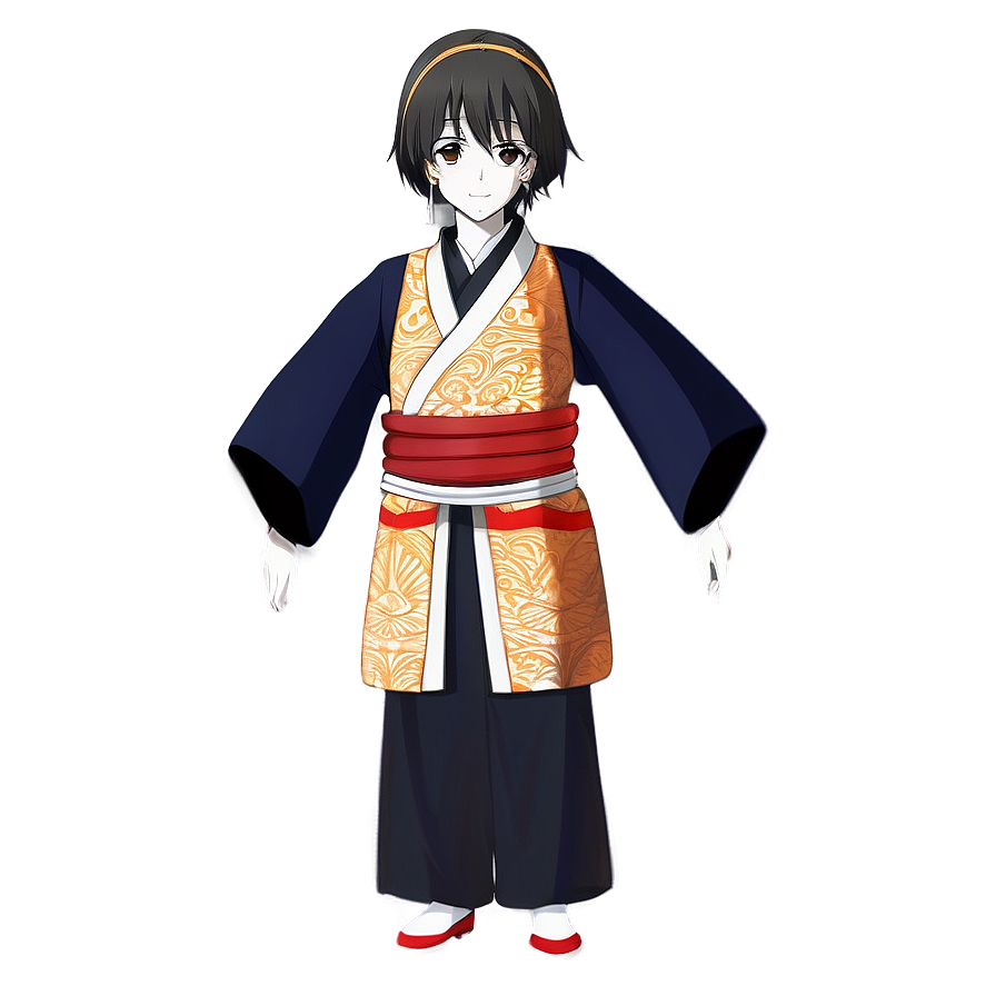 Traditional Anime Clothing Png Dob