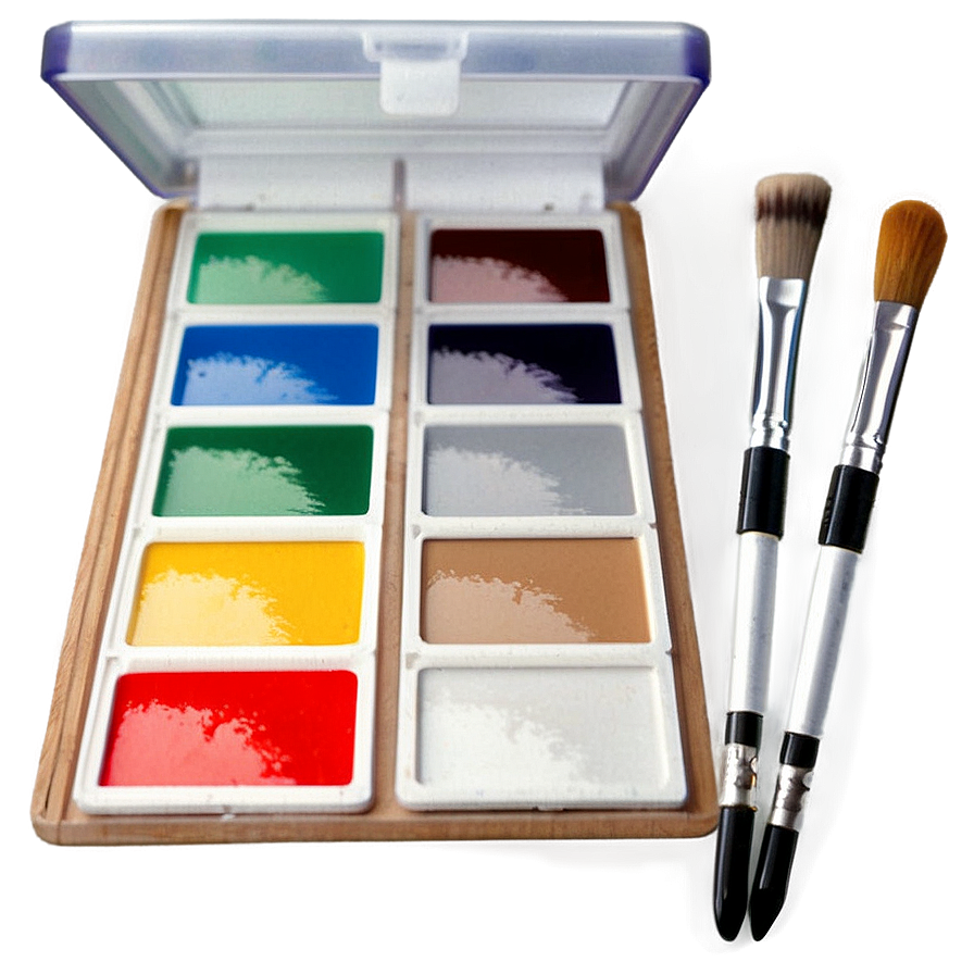 Traditional Artist Palette Png 21