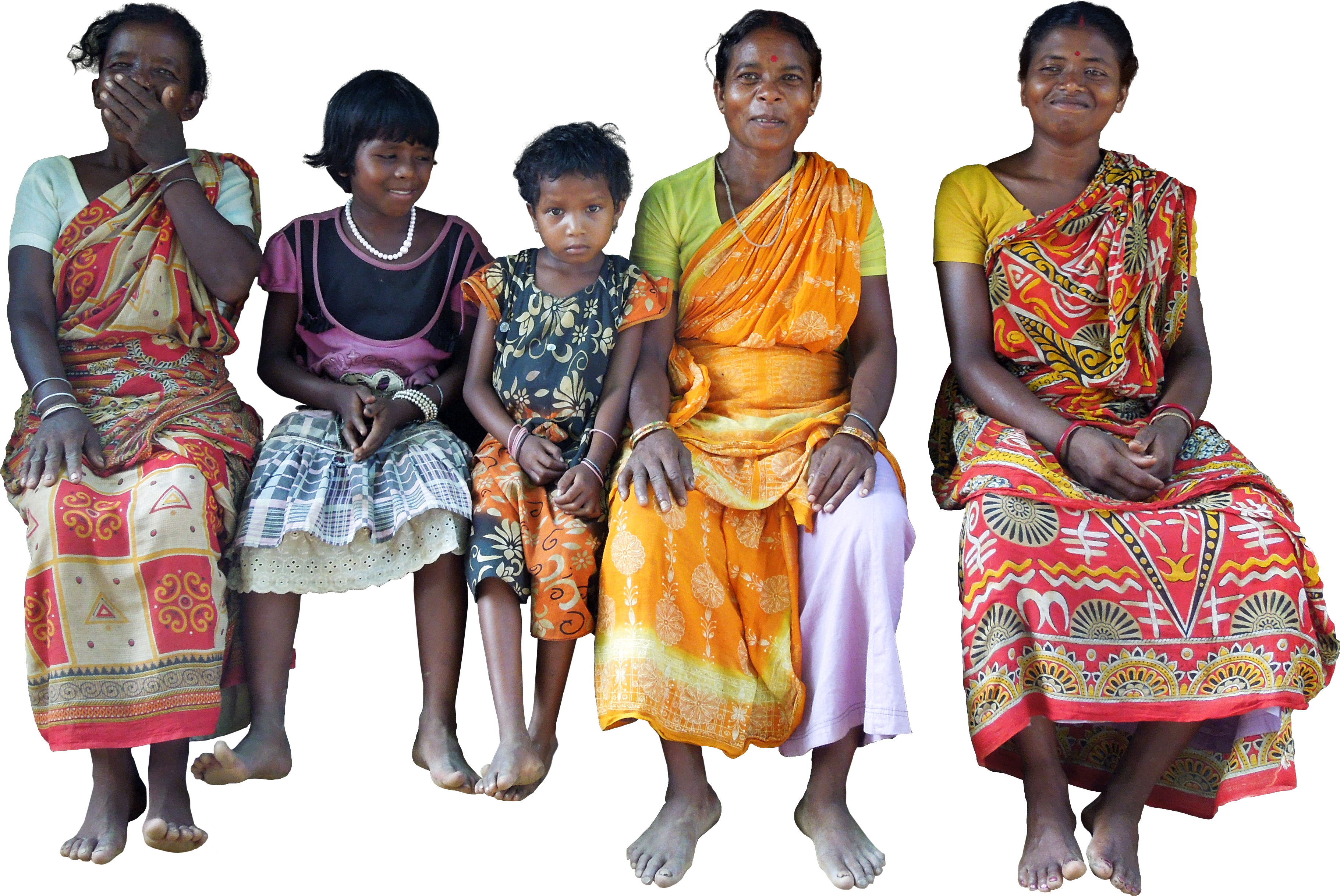 Traditional Attire Group Portrait