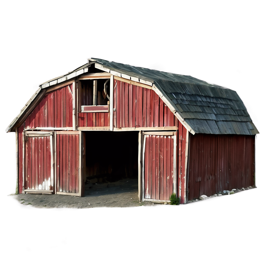 Traditional Barn Building Png 36