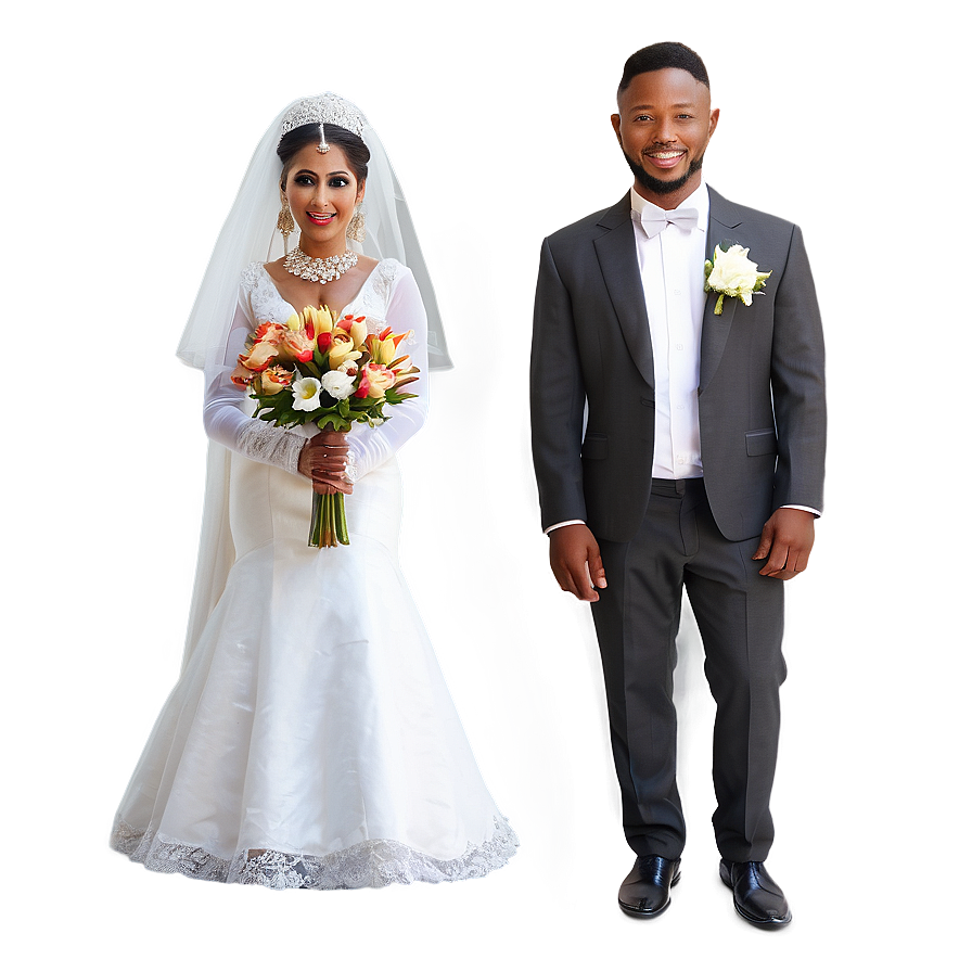 Traditional Bride And Groom Png 80