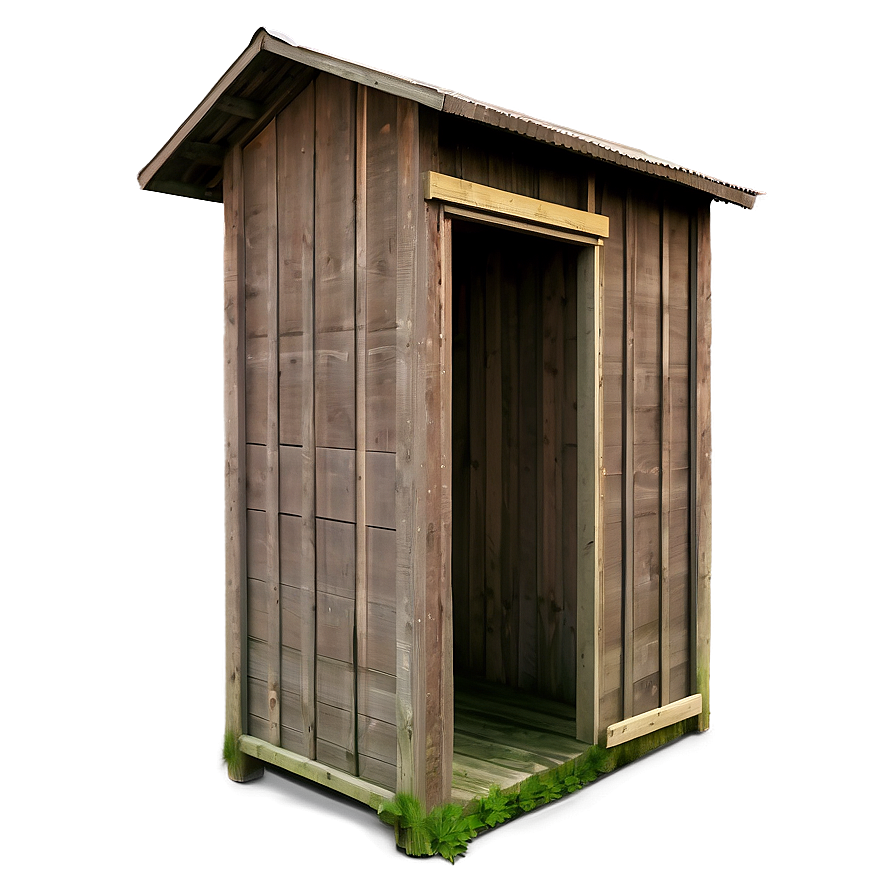 Traditional Countryside Outhouse Png Spf