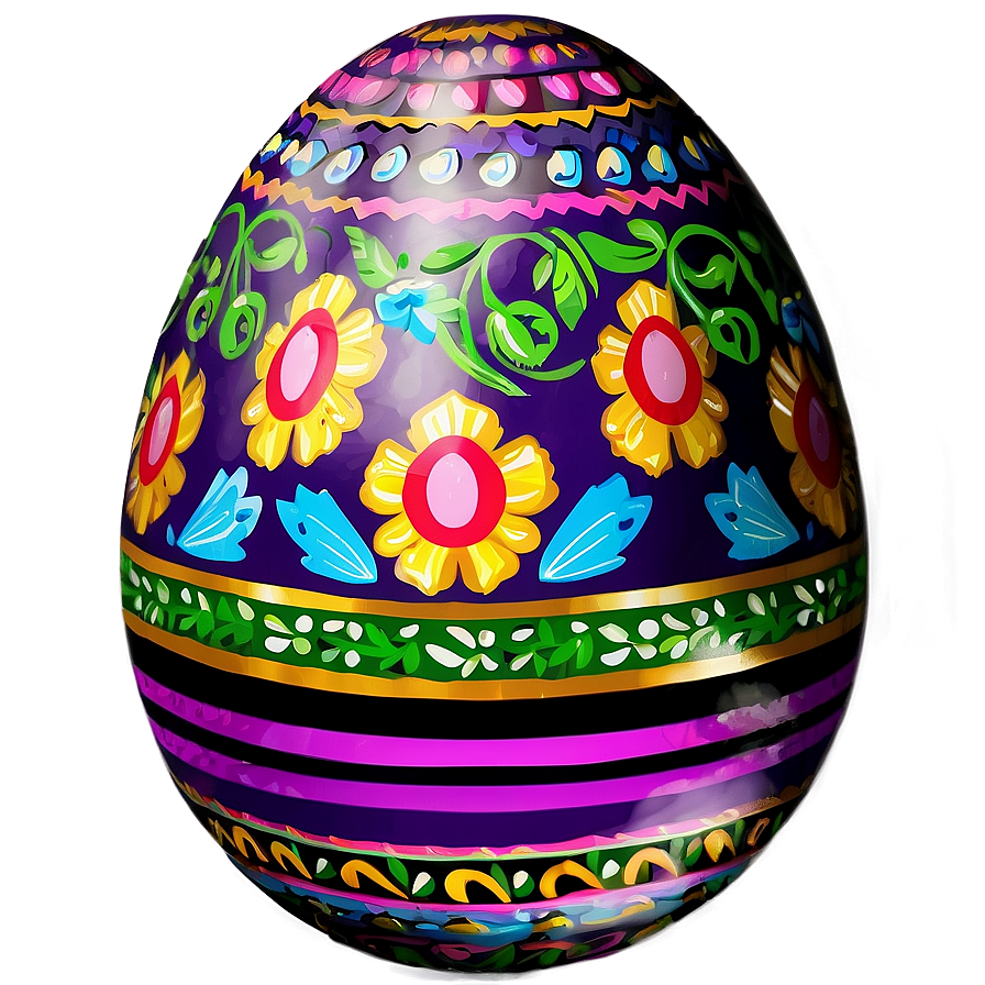 Traditional Easter Egg Png 33