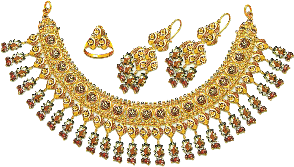 Traditional Gold Jewelry Set