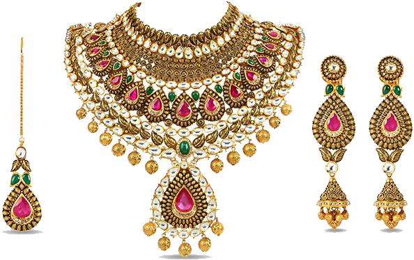 Traditional Gold Plated Jewelry Set