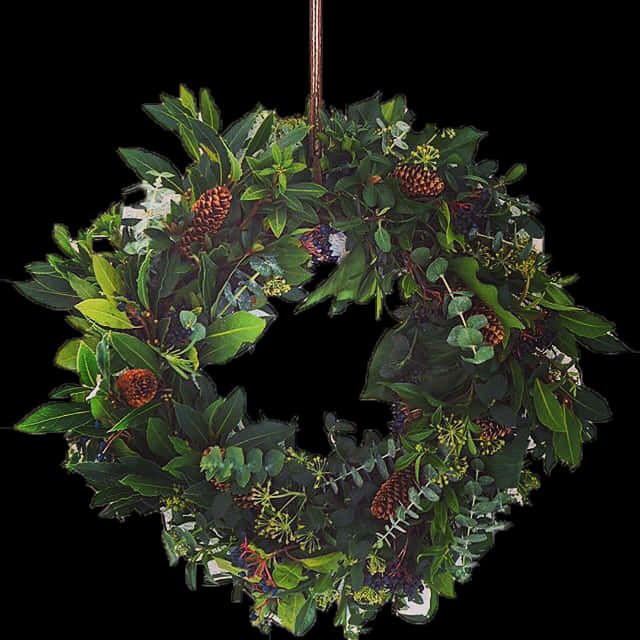 Traditional Green Christmas Wreath