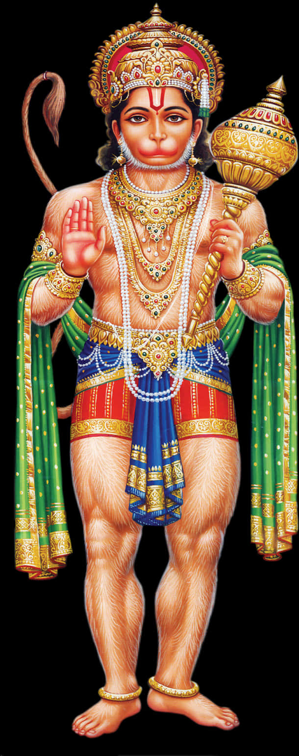 Traditional Hanuman Artwork