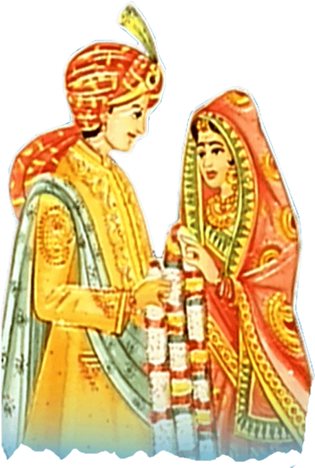 Traditional_ Hindu_ Wedding_ Ceremony_ Illustration