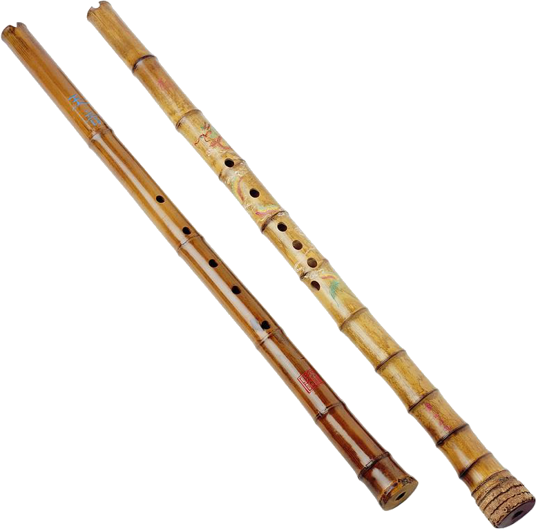 Traditional Indian Bansuri Flutes