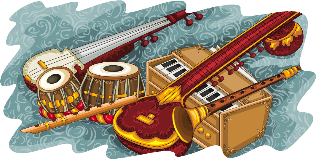 Traditional_ Indian_ Musical_ Instruments_ Collection