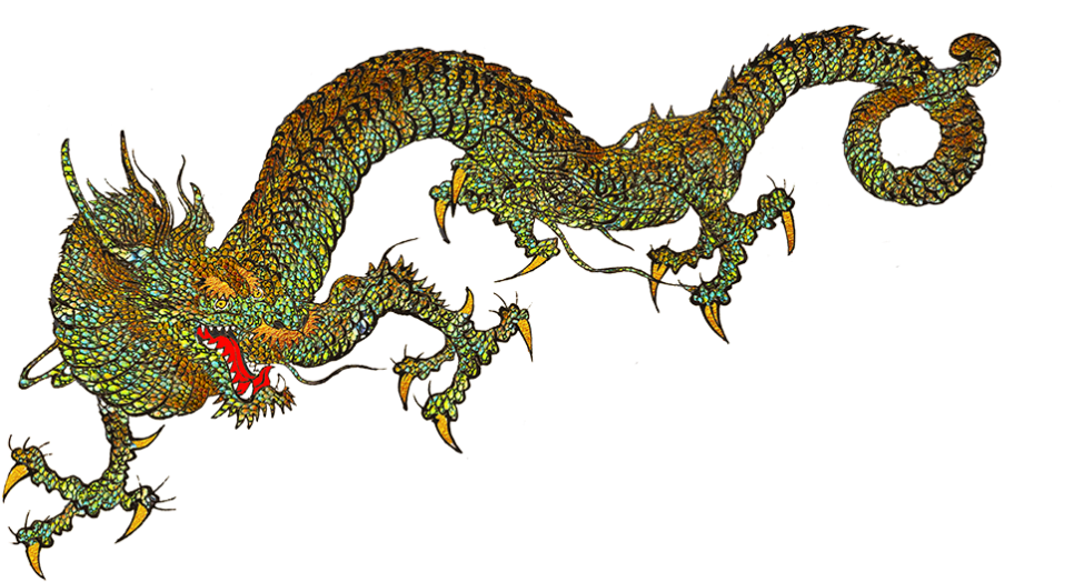 Traditional Japanese Dragon Artwork