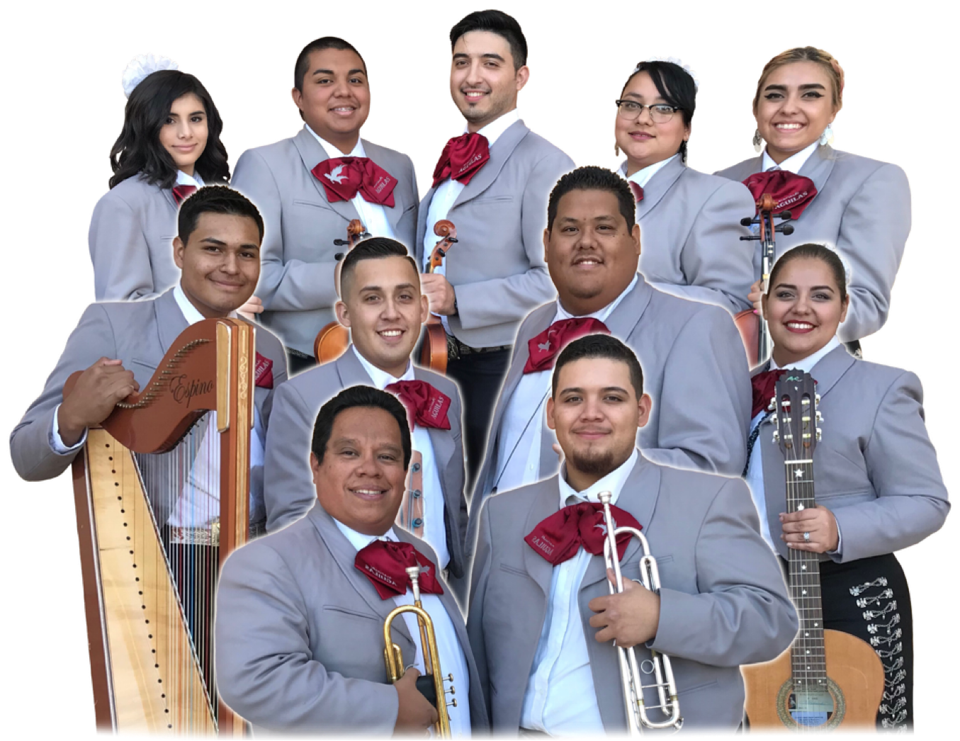 Traditional Mariachi Group Portrait