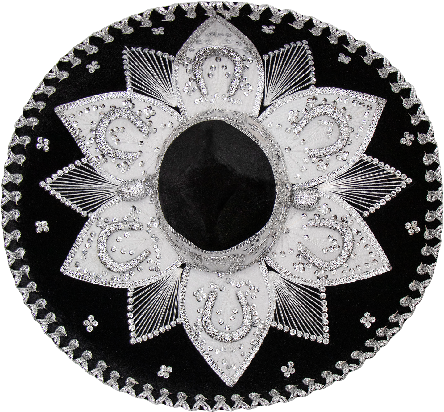 Traditional Mariachi Sombrero Embroidery