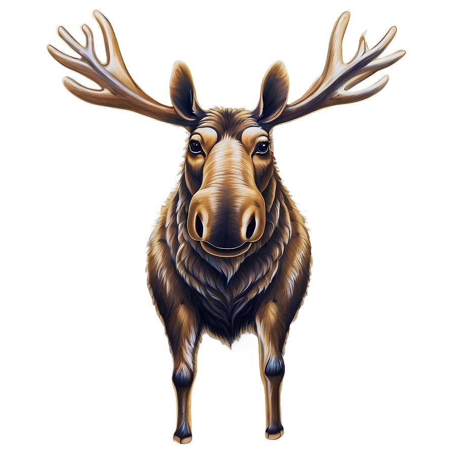 Traditional Moose Tattoo Png Dti