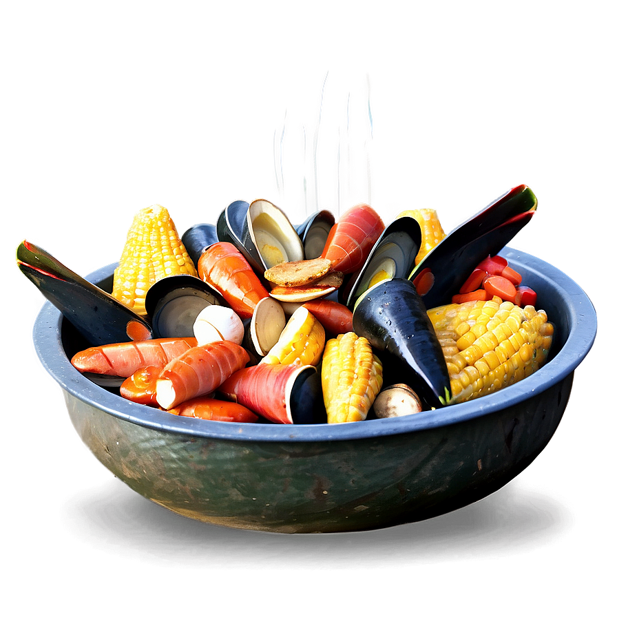 Traditional New England Clambake Maine Png 06202024