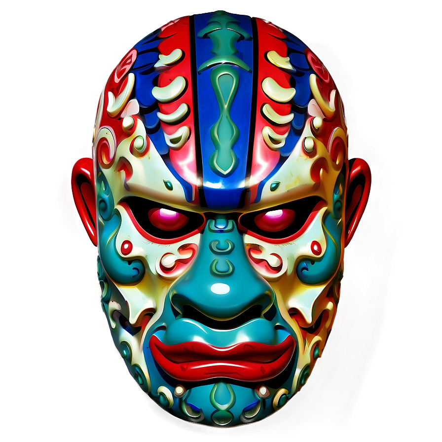 Traditional Oni Mask Png 06122024