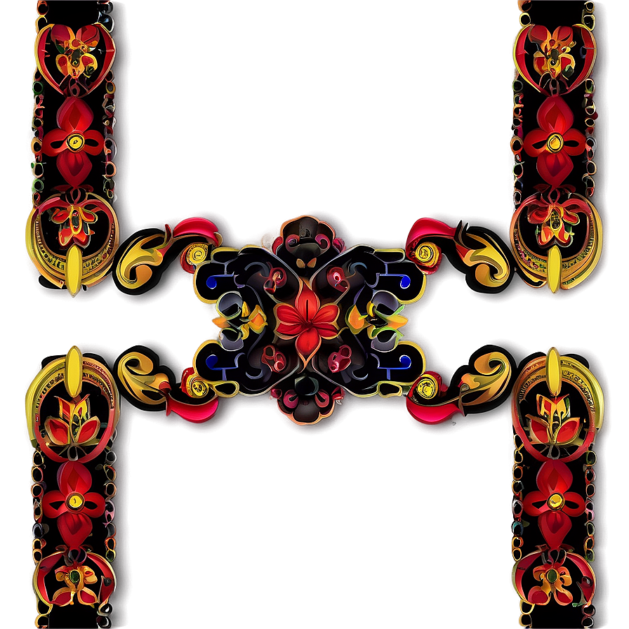 Traditional Pattern Design Png 06282024