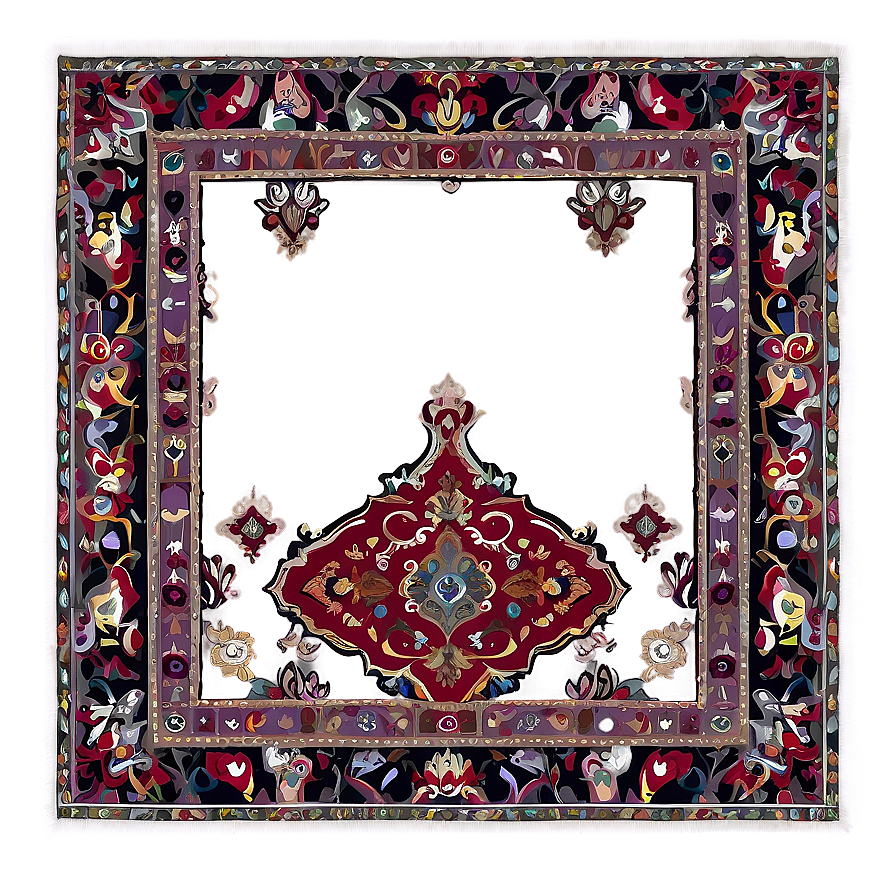 Traditional Persian Carpet Png 05242024