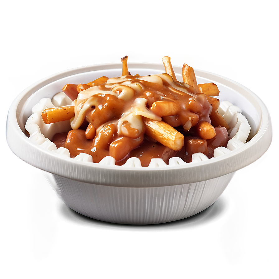 Traditional Poutine With Gravy Png 06252024