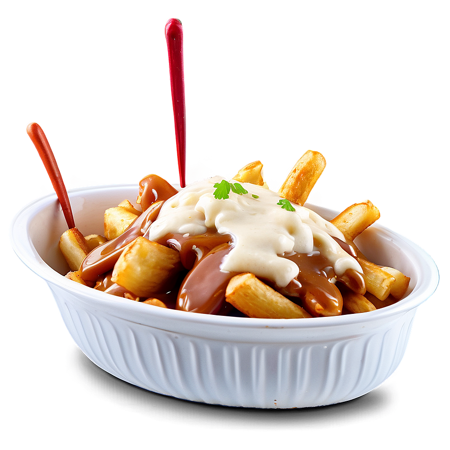 Traditional Poutine With Gravy Png Hlr17