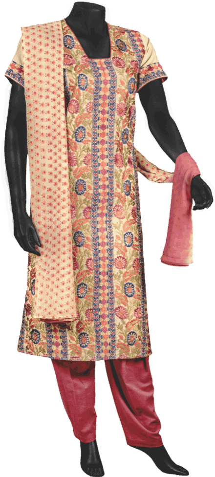 Traditional Printed Salwar Suit Mannequin