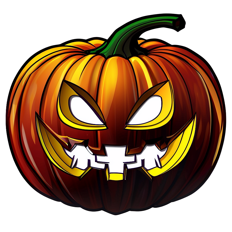 Traditional Pumpkin Outline Symbol Png Kat