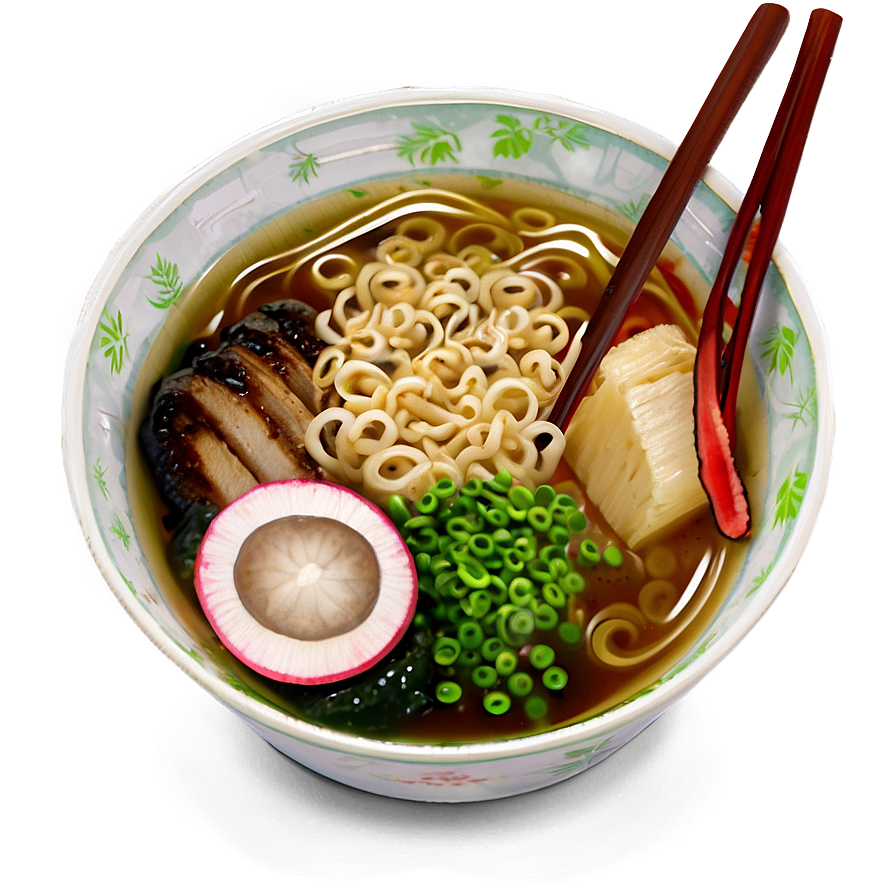 Traditional Ramen Setup Png 65