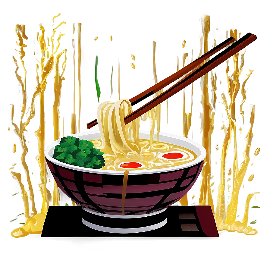 Traditional Ramen Setup Png Ryr79