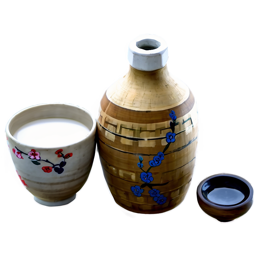 Traditional Sake Set Png Sao39