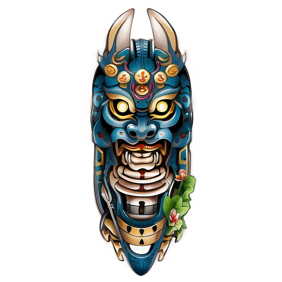 Traditional Samurai Tattoo Png 63