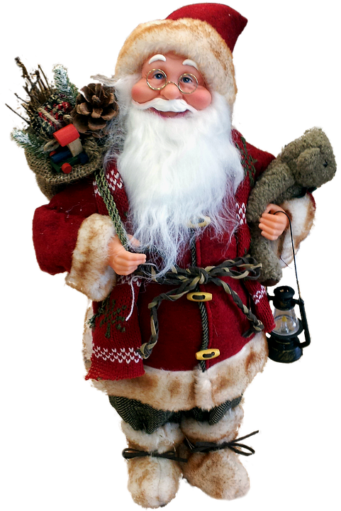 Traditional Santa Claus Figurine