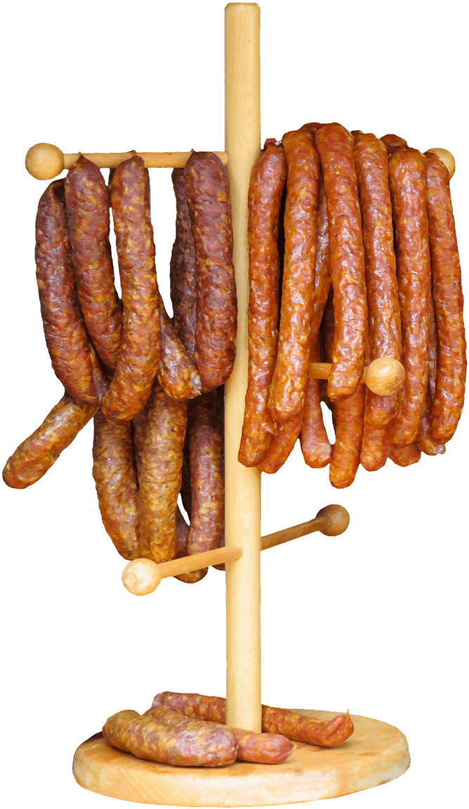 Traditional Sausage Stand Display