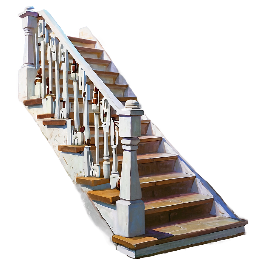 Traditional Staircase Png 06122024