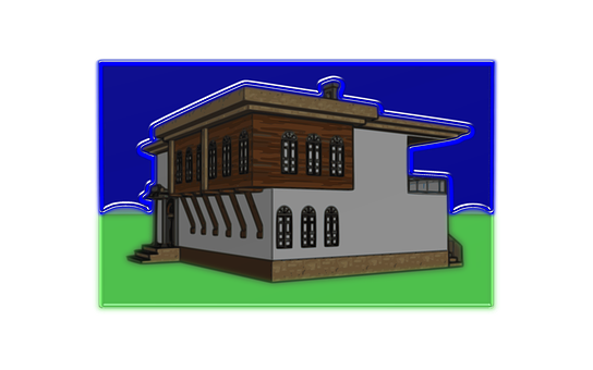 Traditional Style Rendered Home