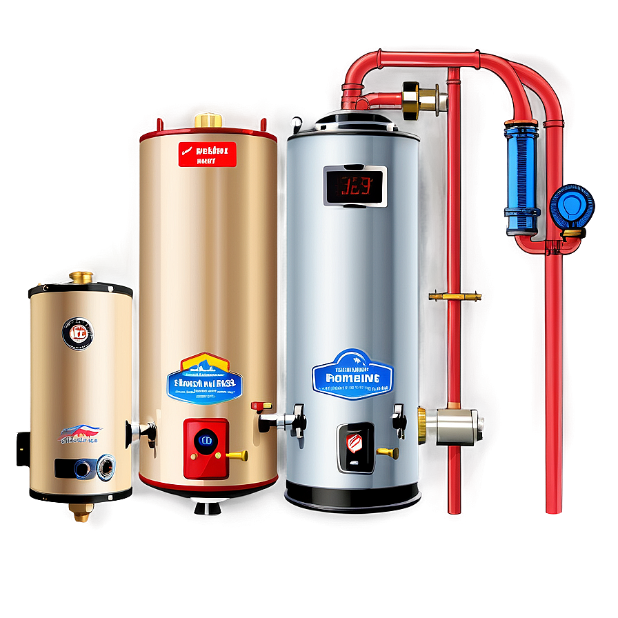 Traditional Vs Tankless Water Heater Png Fix