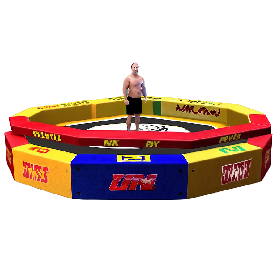 Traditional Wrestling Ring Png Pti40